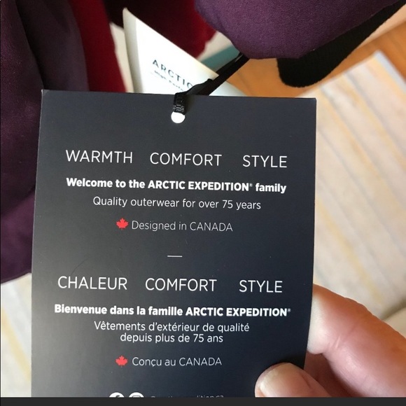 NWT Arctic Expedition Quilted Downs Coat - Picture 6 of 6